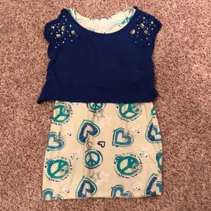 Justice girls top